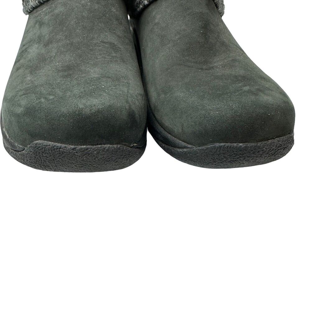 Dansko Women’s KENZIE Black Leather Sweater Knit Clog Size 40 EU/9.5-10 US - Picture 6 of 10